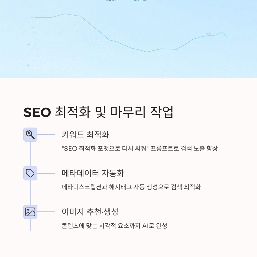SEO 최적화 및 마무리 작업