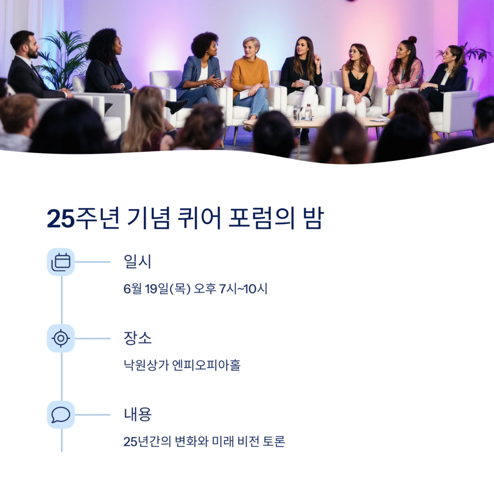 25주년 기념 퀴어 포럼의 밤