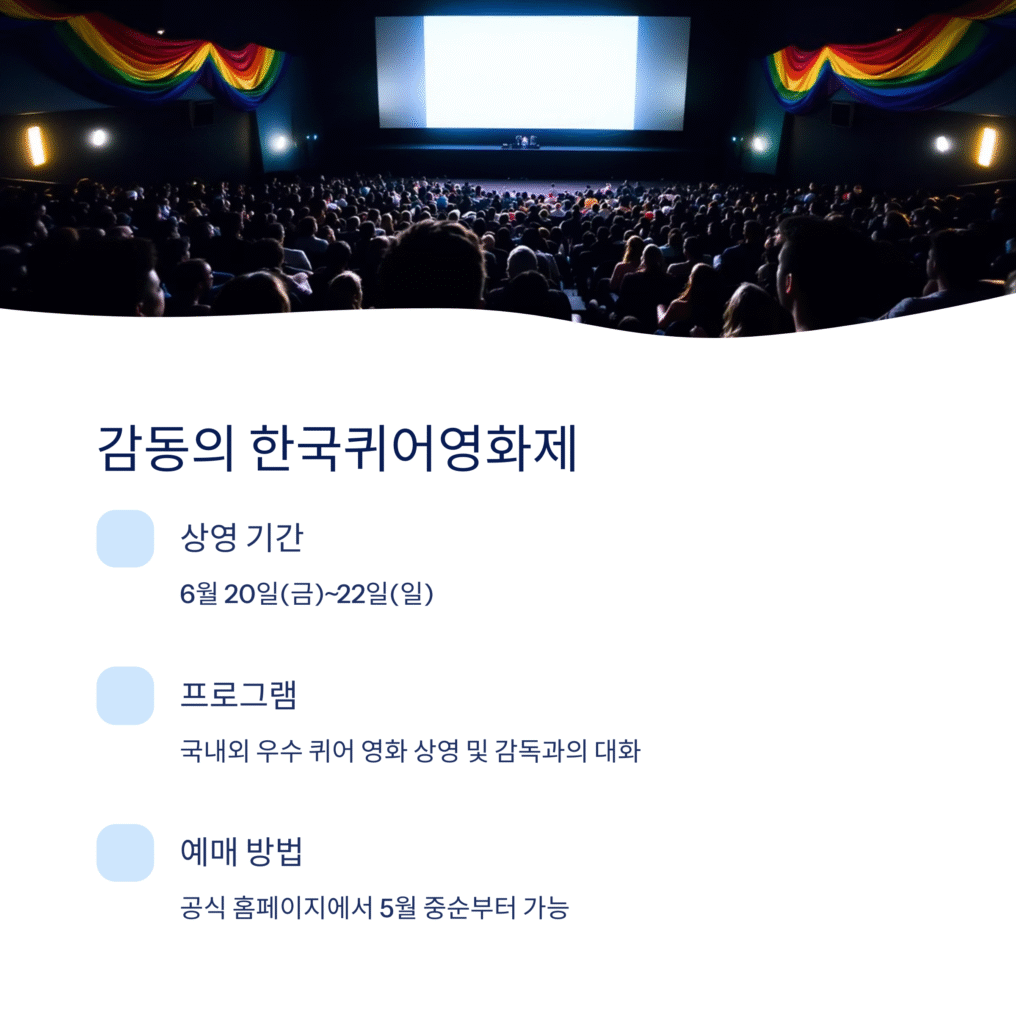 감동의 한국 퀴어영화제